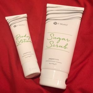 Lotion and Sugar Scrub set